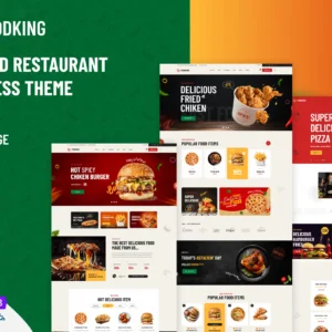 Foodking - Fast Food Restaurant WordPress Theme
