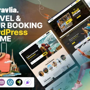Travlia - Travel & Tour Booking WordPress Theme
