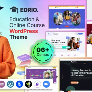 Edrio - Education & Online Course WordPress Theme